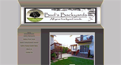 Desktop Screenshot of budsbackyards.com